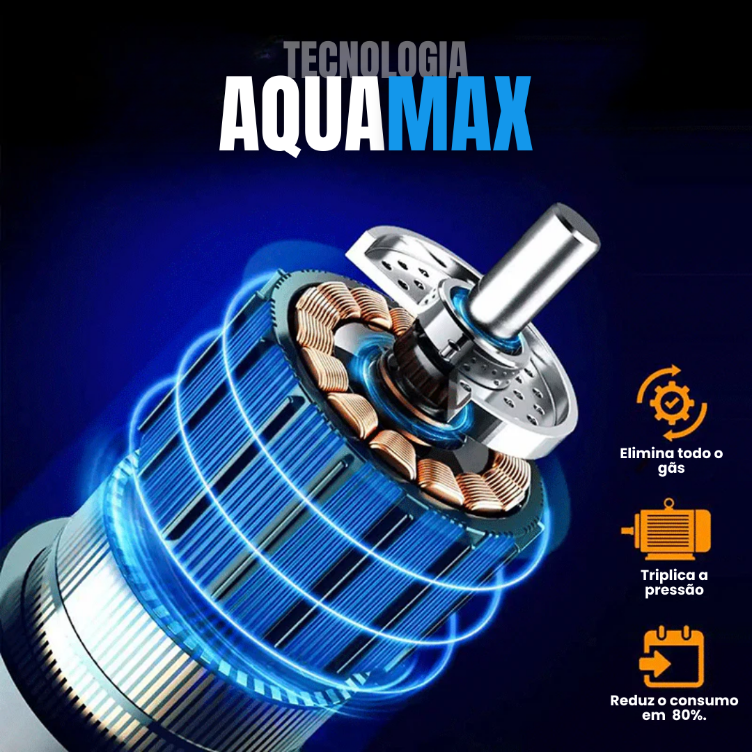 Superlavadora com tecnología AquaMAX